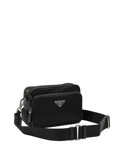 Prada Small Re-Nylon Shoulder Bag - Black