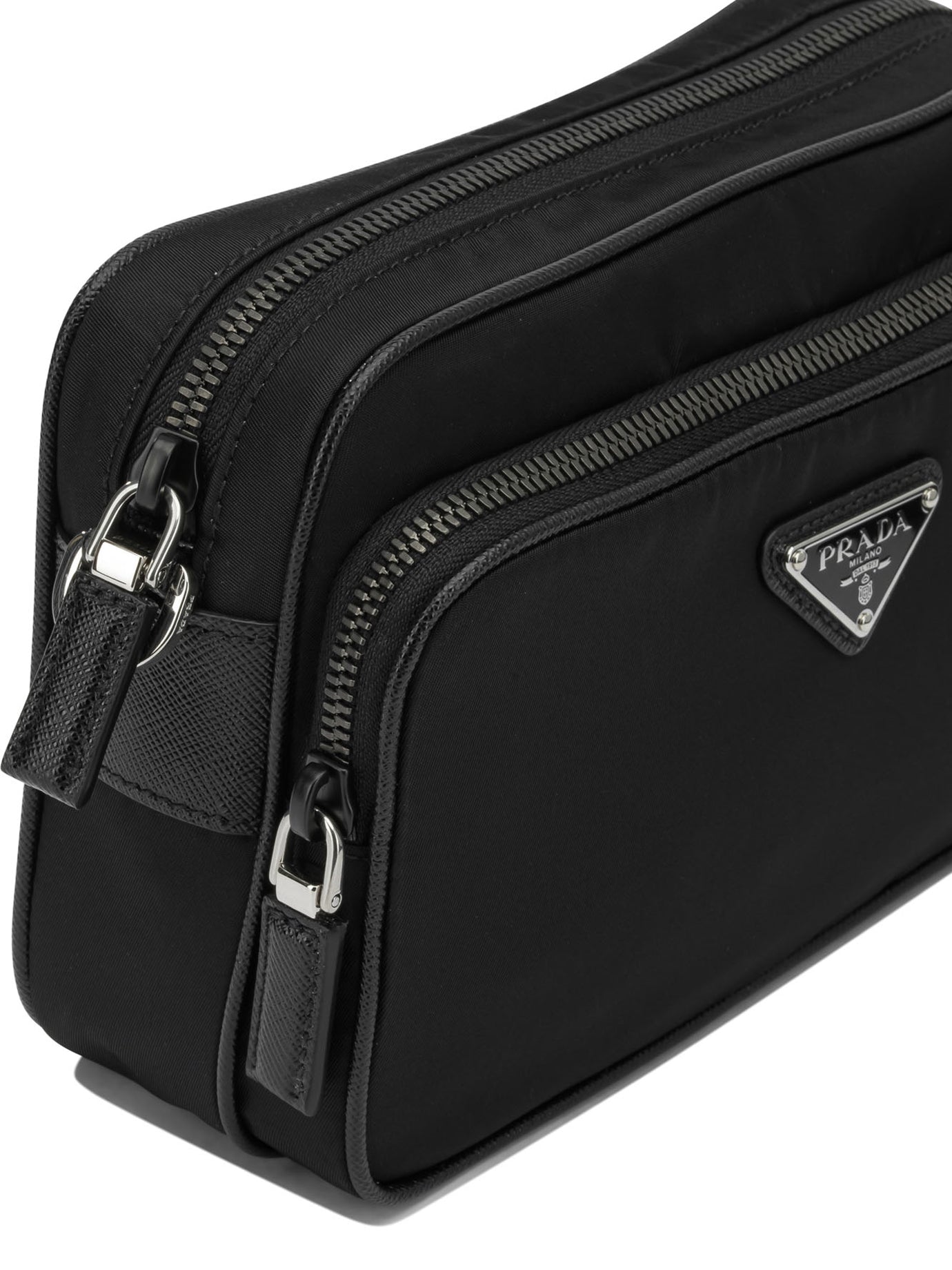 Prada Small Re-Nylon Shoulder Bag - Black