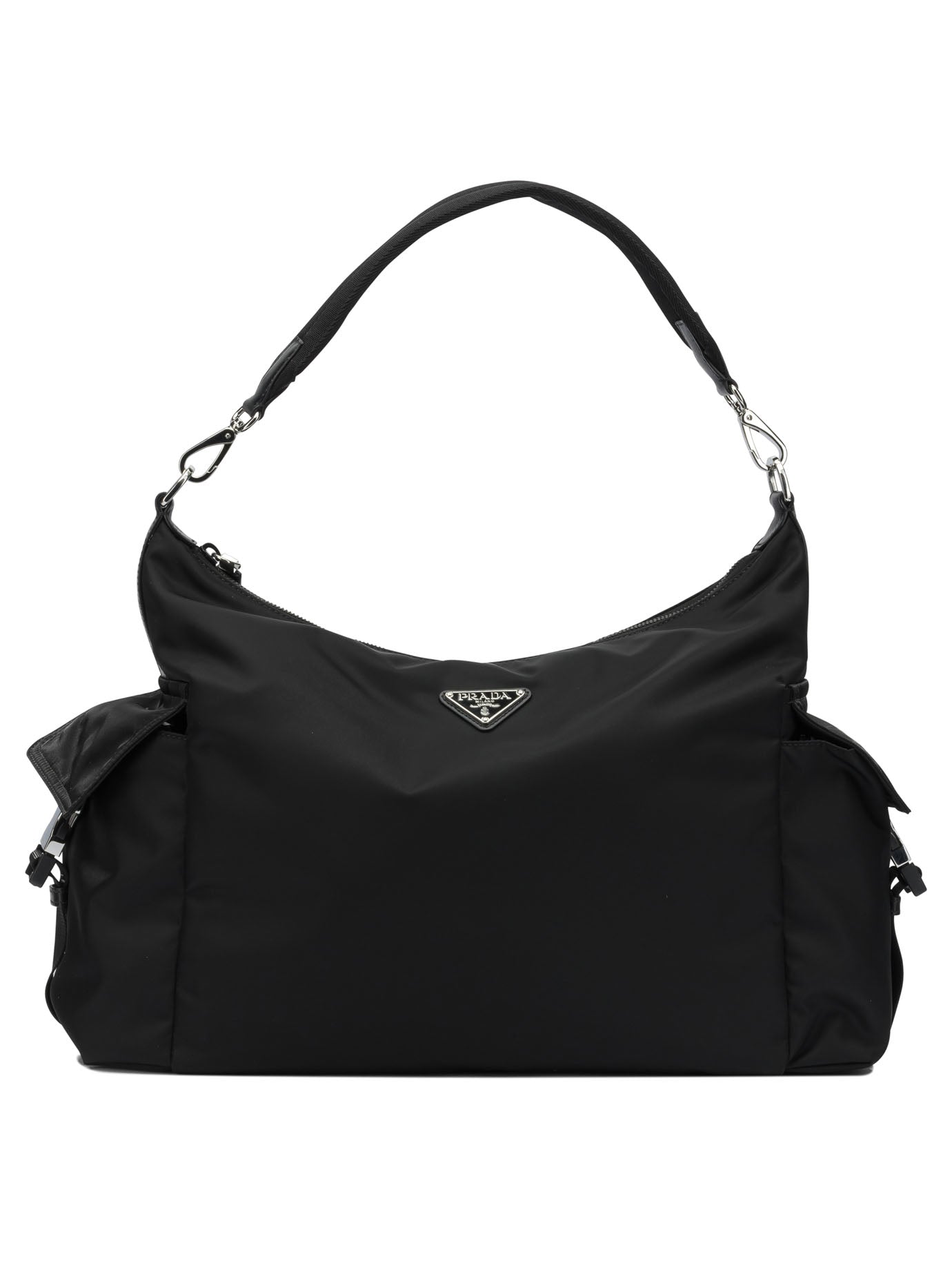 Prada "Explore" large shoulder bag - Black