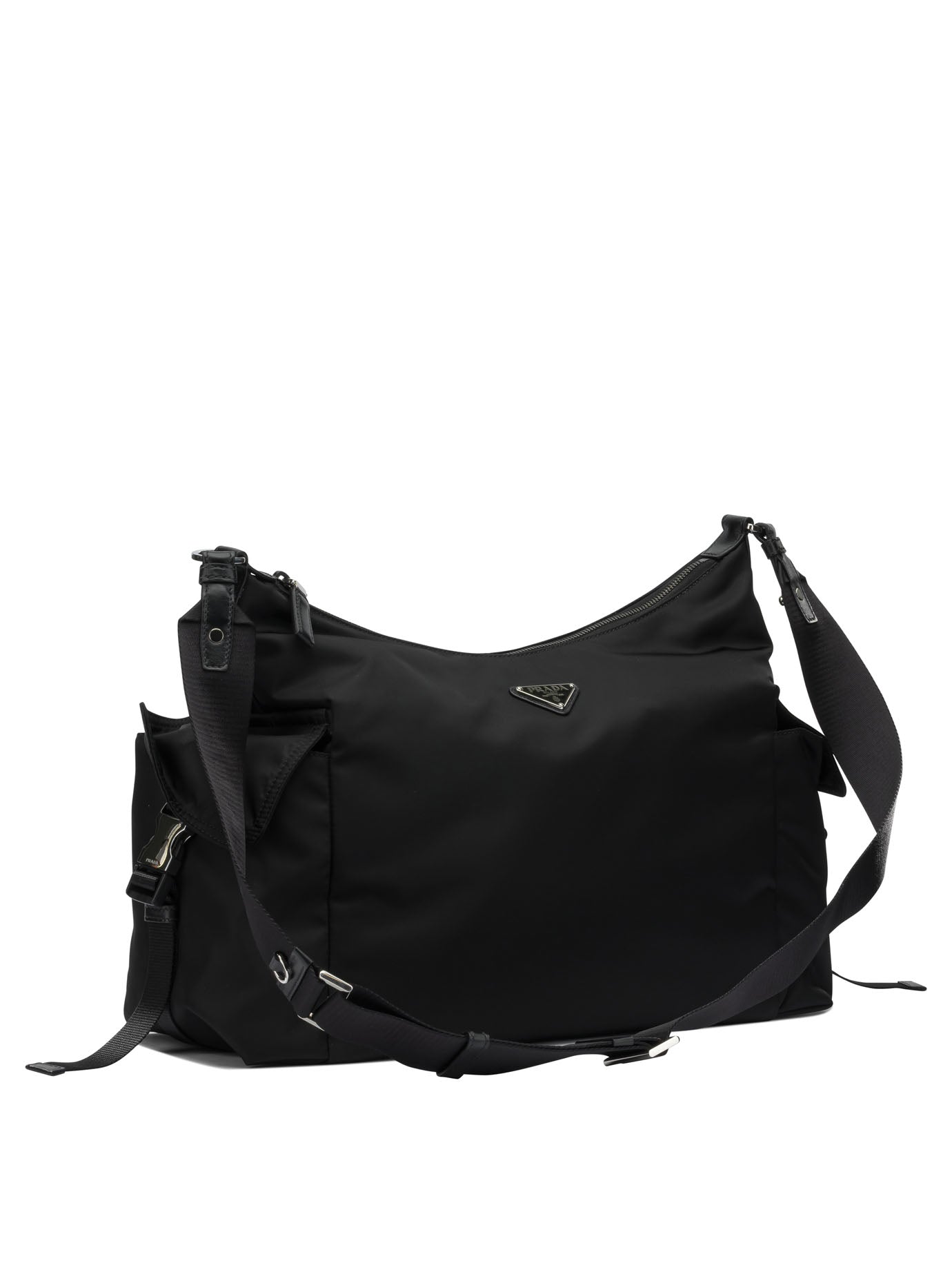 Prada "Explore" large shoulder bag - Black