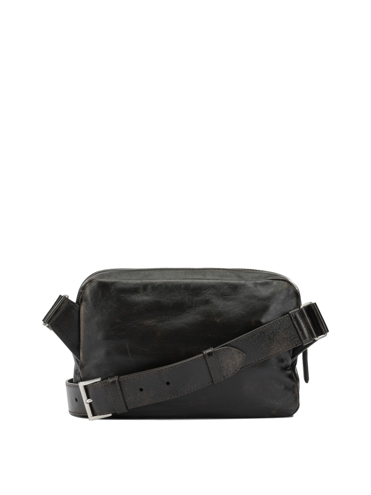Prada Small leather crossbody bag - Brown