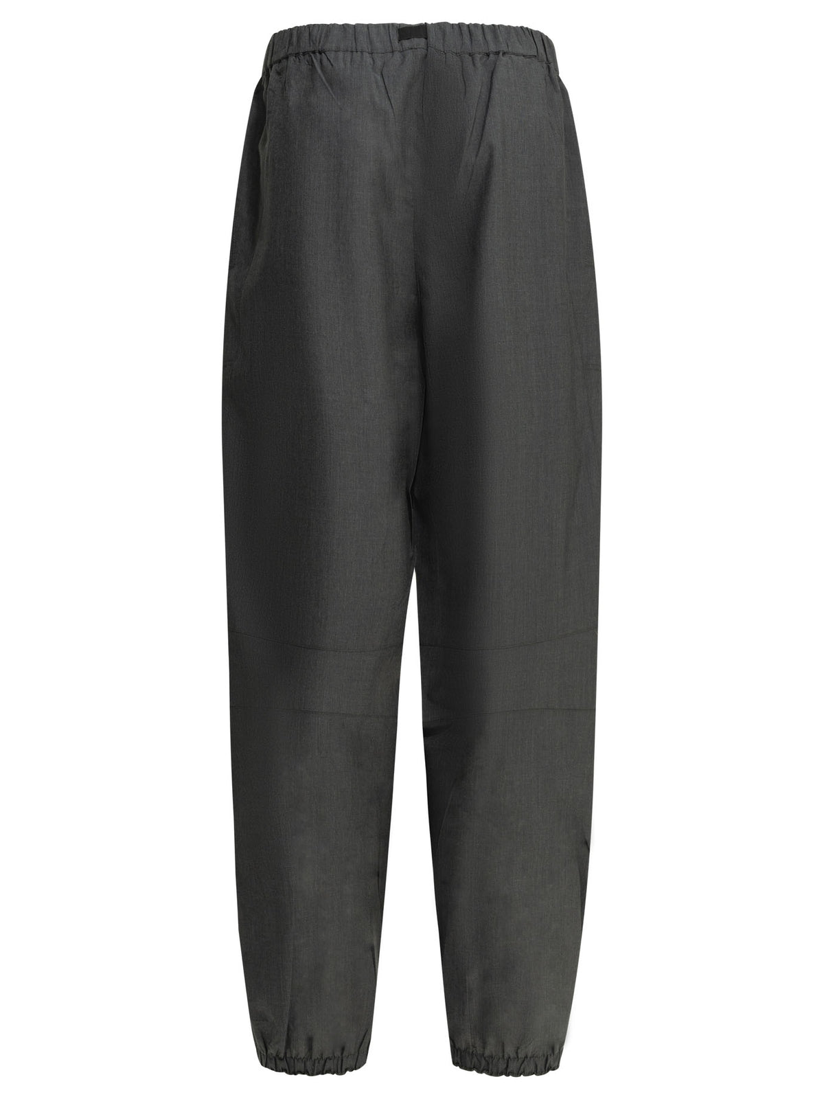 Prada Wool Parachute Pants - Grey