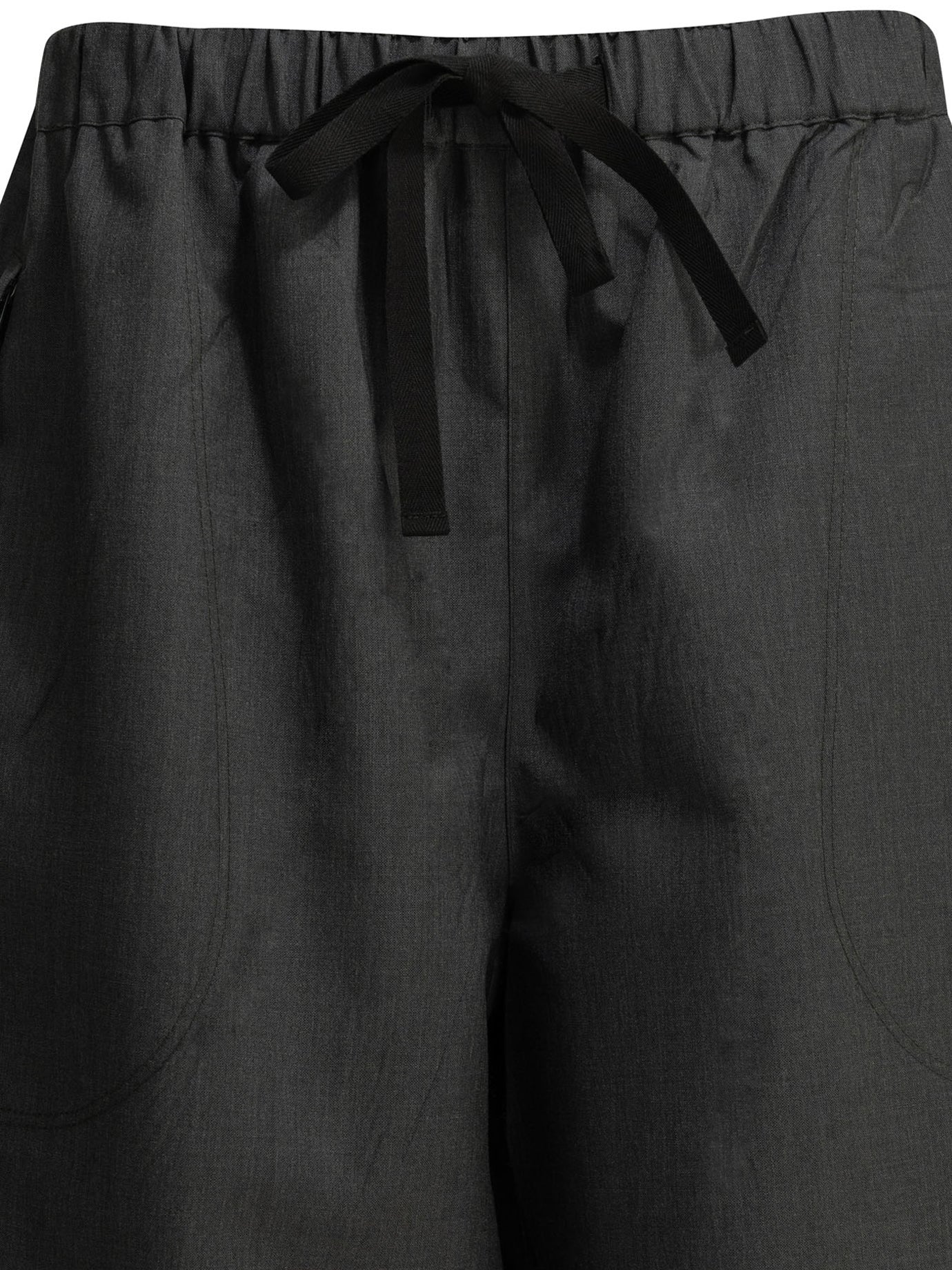 Prada Wool Parachute Pants - Grey