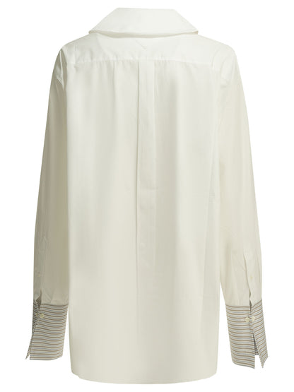 Prada Casual shirt with logo - White