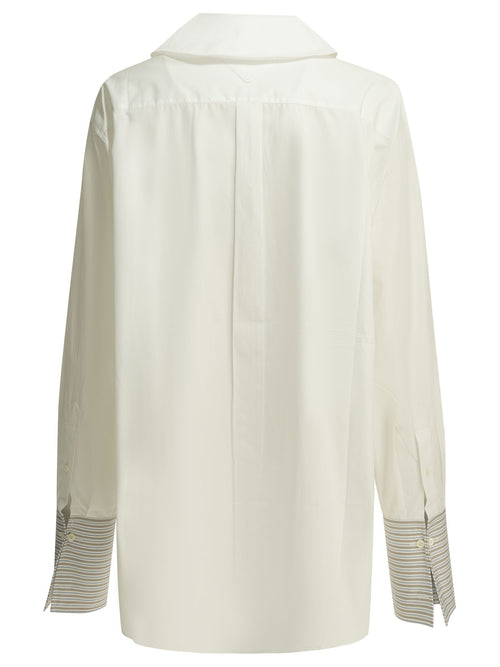 Prada Casual shirt with logo - White