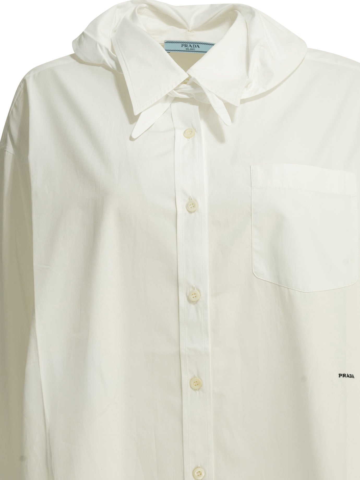 Prada Casual shirt with logo - White