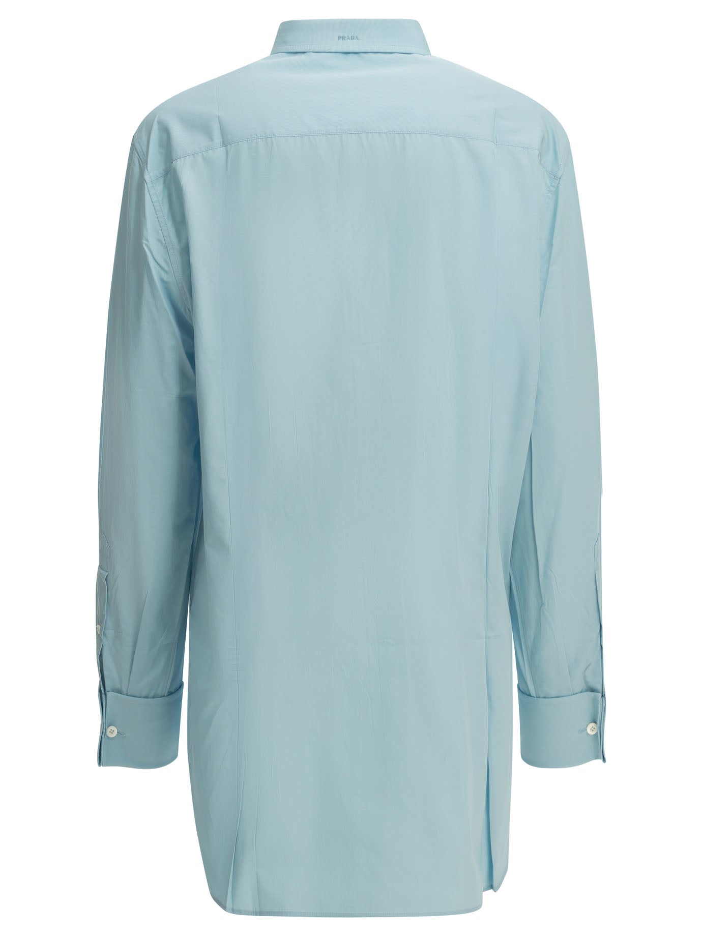 Prada Casual poplin shirt - Light Blue