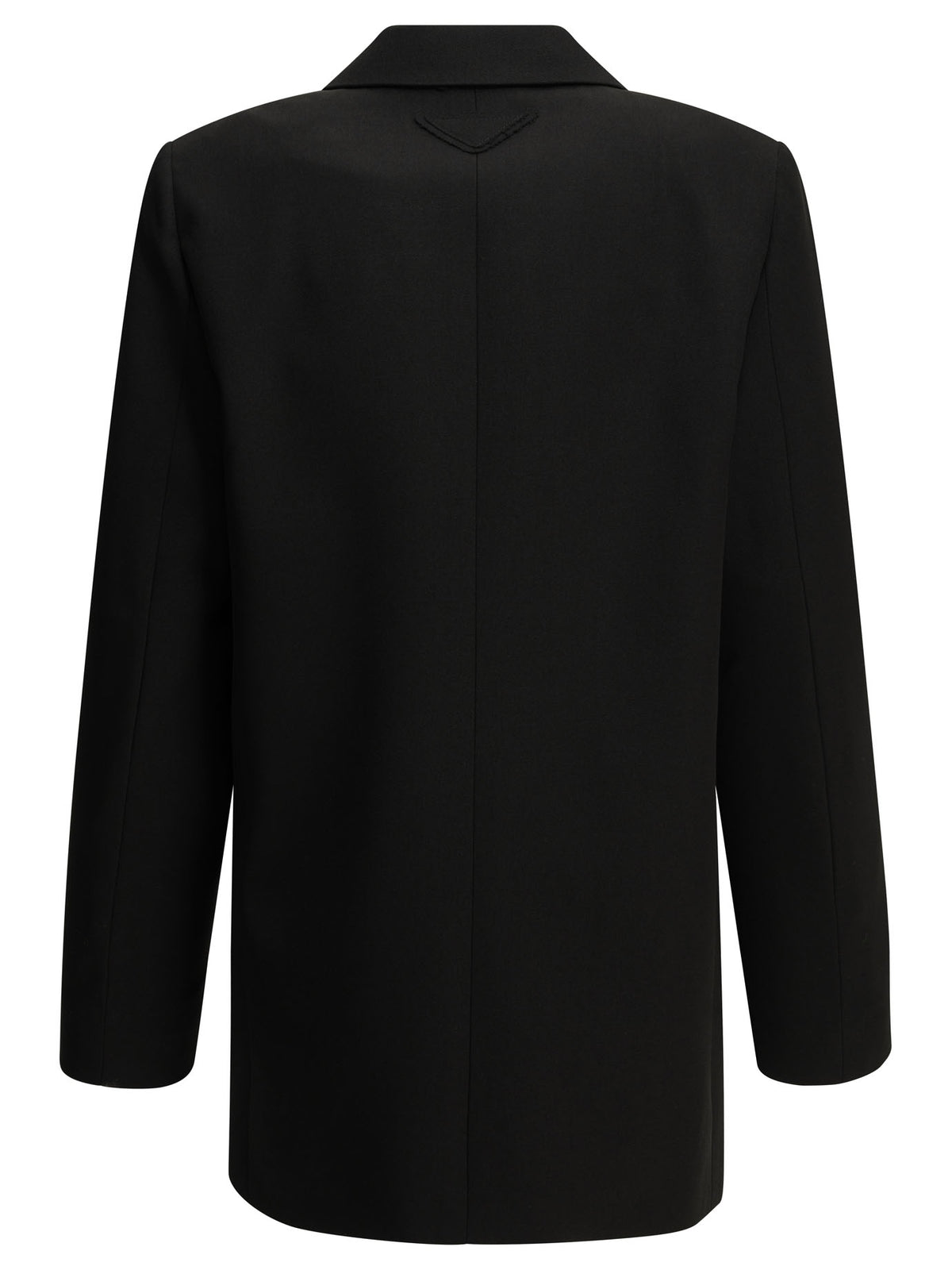 Prada Single-breasted wool blazer - Black
