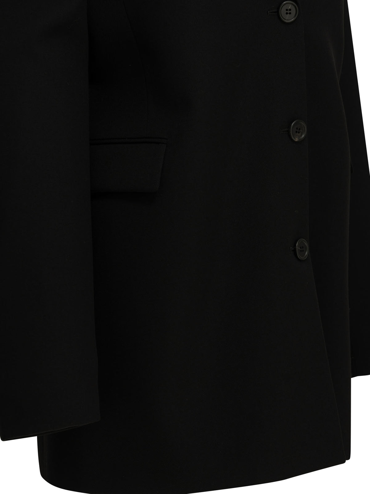 Prada Single-breasted wool blazer - Black