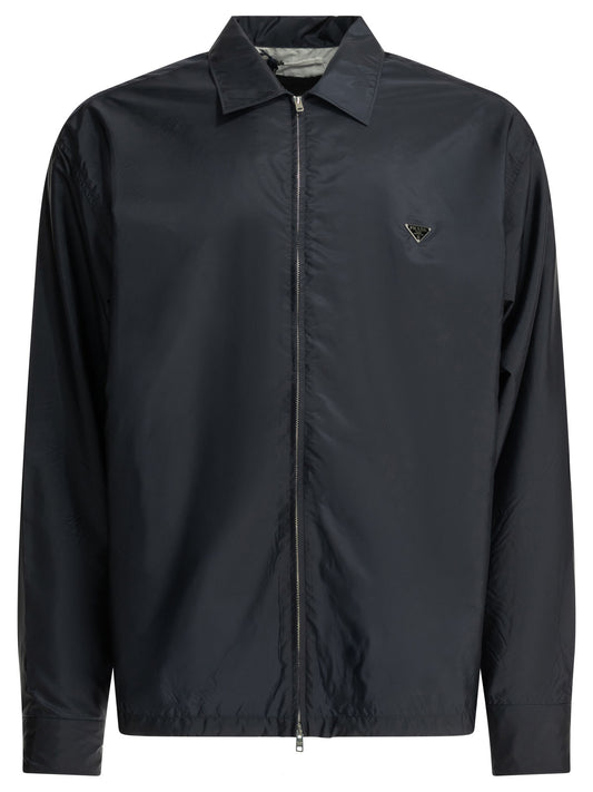 Prada Casual Re-Nylon Shirt - Blue