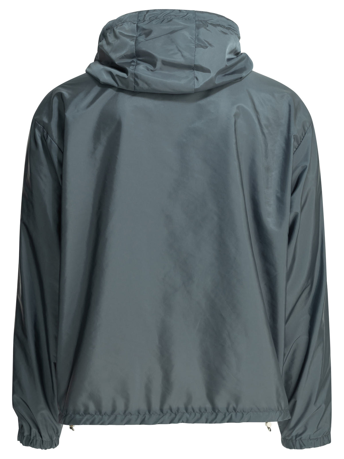 Prada Reversible windbreaker jacket with logo - Beige