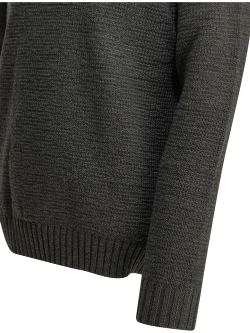 Prada Crewneck sweater made of virgin wool - Grey