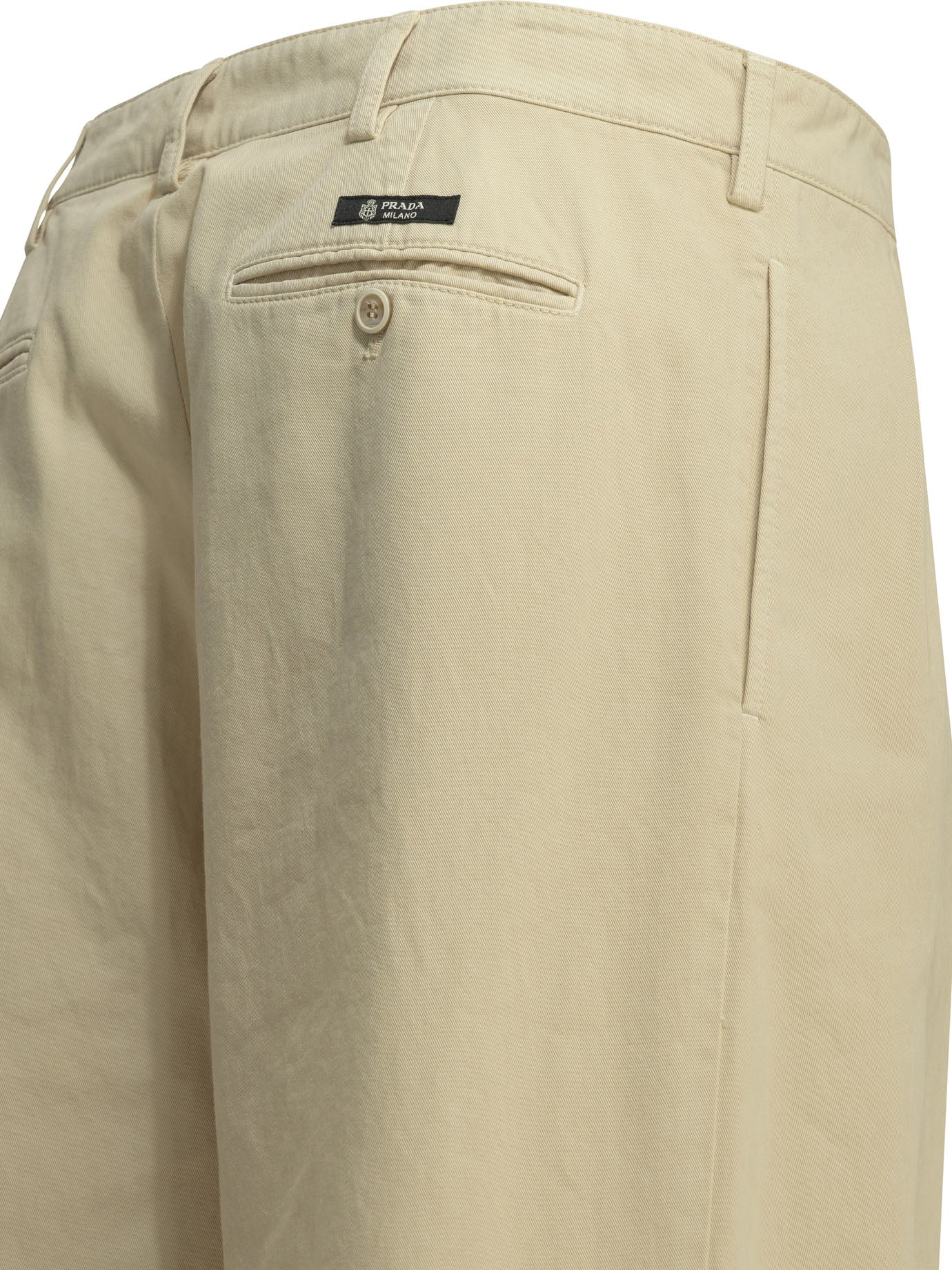Prada Casual cotton pants - Beige