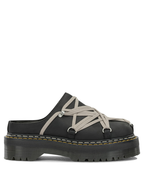 Rick Owens "Rick Owens x Dr. Martens - Quad Sole Megalace" Mules - Black