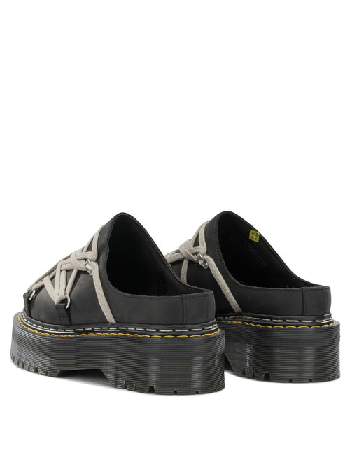 Rick Owens "Rick Owens x Dr. Martens - Quad Sole Megalace" Mules - Black