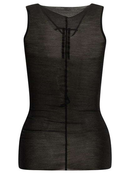 Rick Owens "Temple T" Tank Top - Black