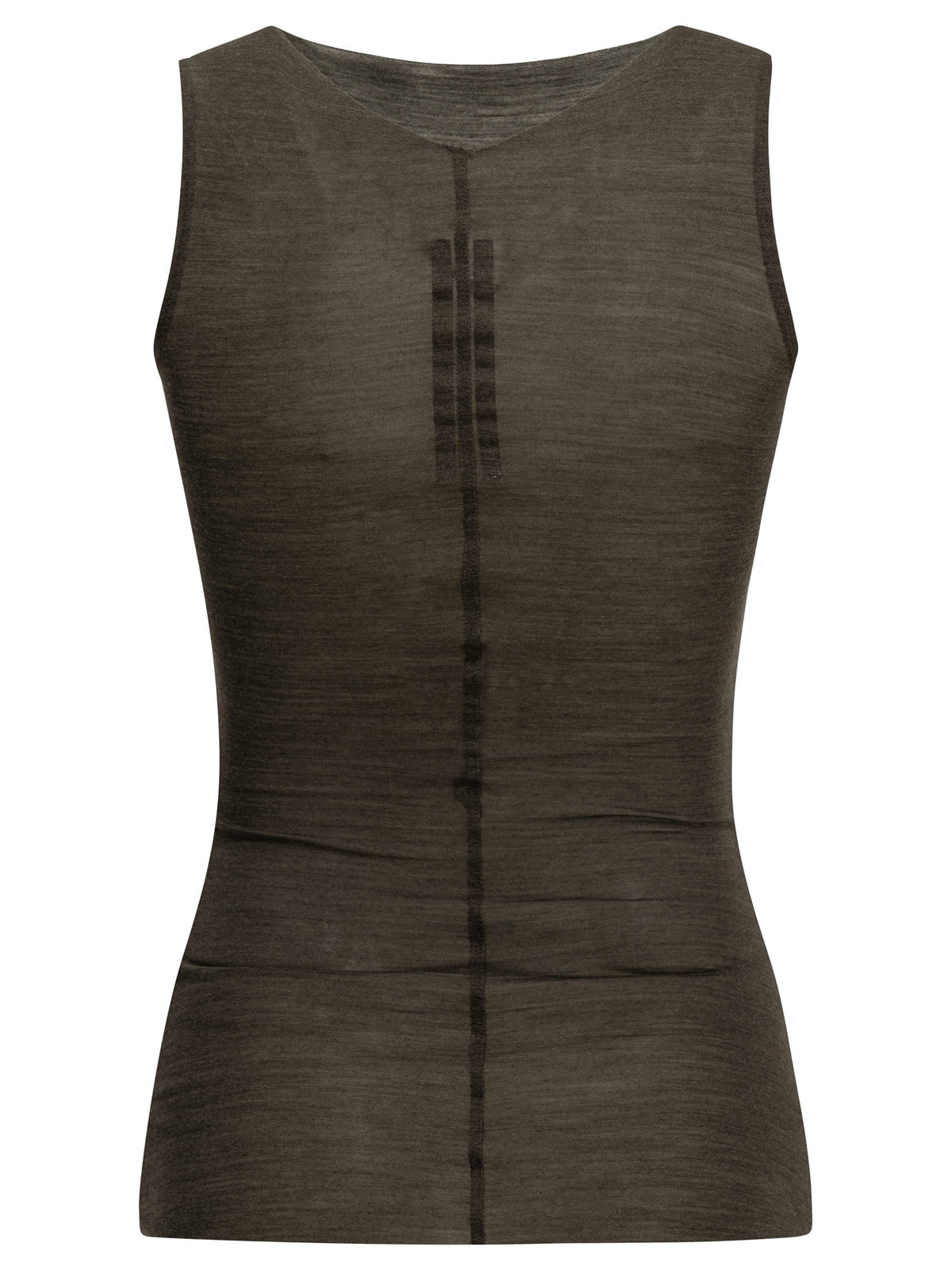 Rick Owens "Temple T" Tank Top - Grey