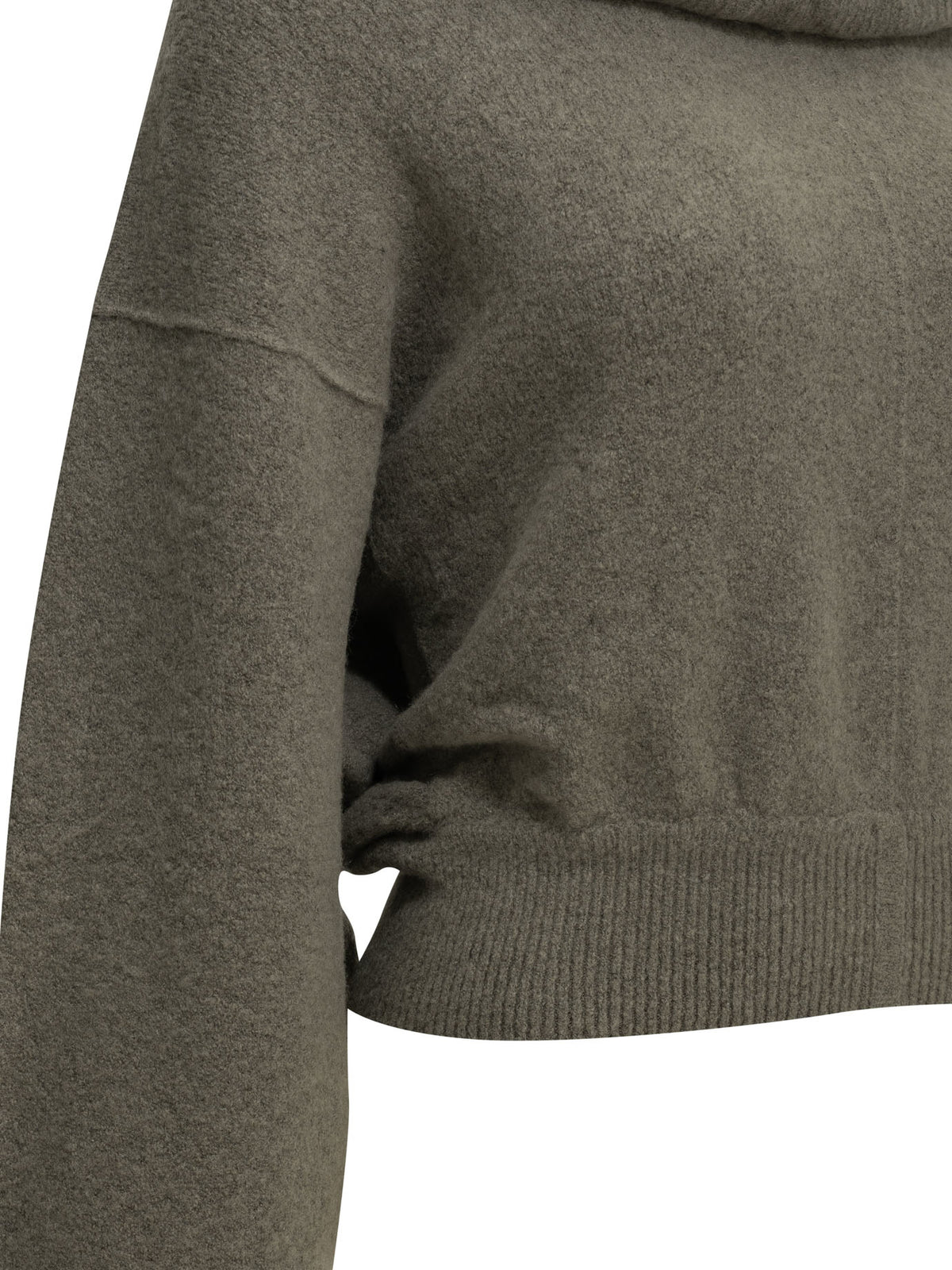 Rick Owens Cashmere-blend hooded sweater - Grey