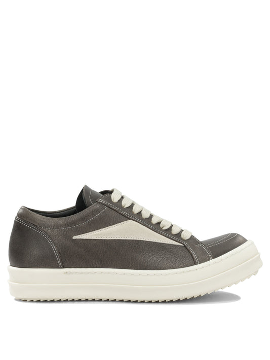 Rick Owens "Vintage Sneaks" Low-Top Sneakers - Black