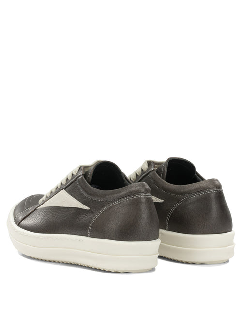 Rick Owens "Vintage Sneaks" Low-Top Sneakers - Black