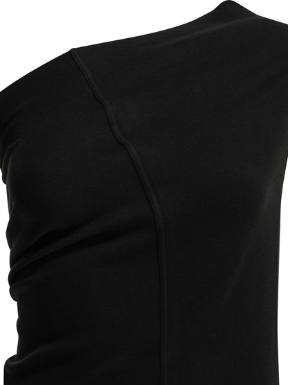 Rick Owens "Athena" One-shoulder top - Black