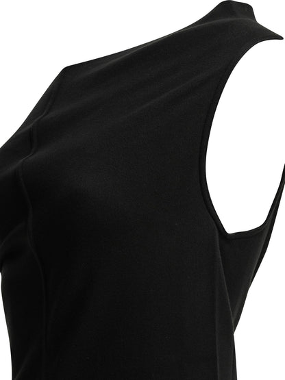Rick Owens "Athena" One-shoulder top - Black