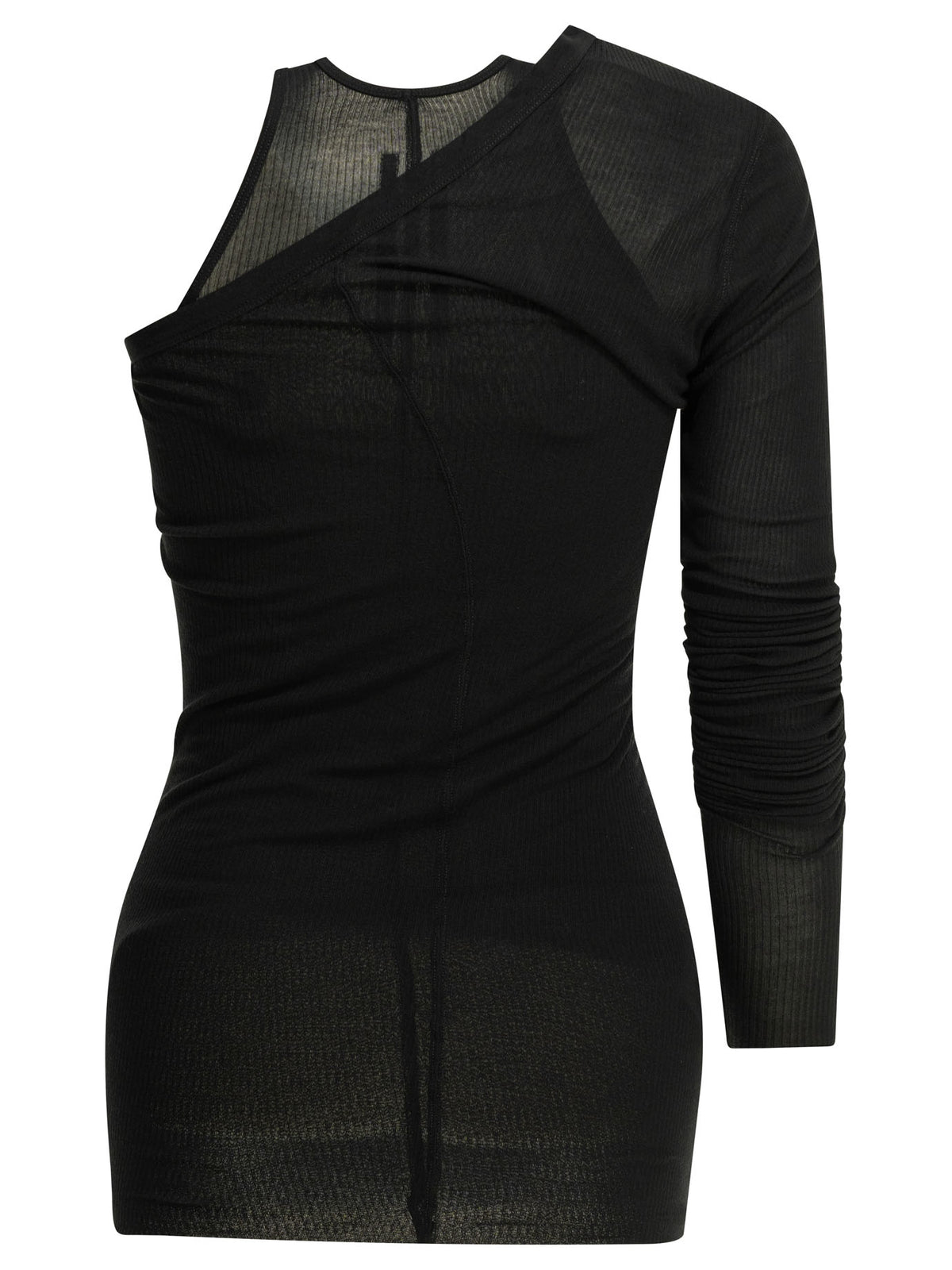 Rick Owens "Banana" One-shoulder tank top - Black