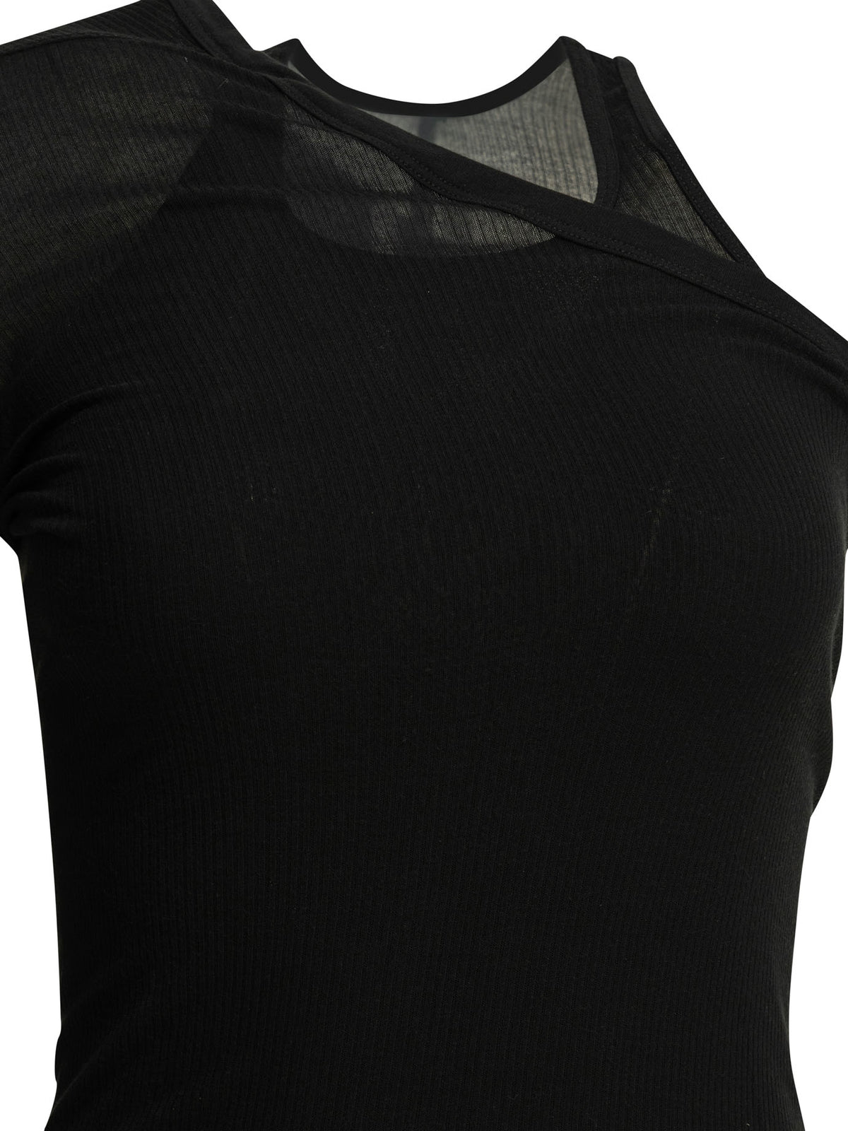 Rick Owens "Banana" One-shoulder tank top - Black