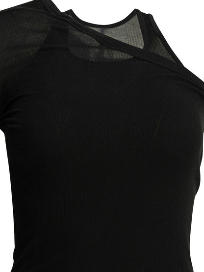 Rick Owens "Banana" One-shoulder tank top - Black