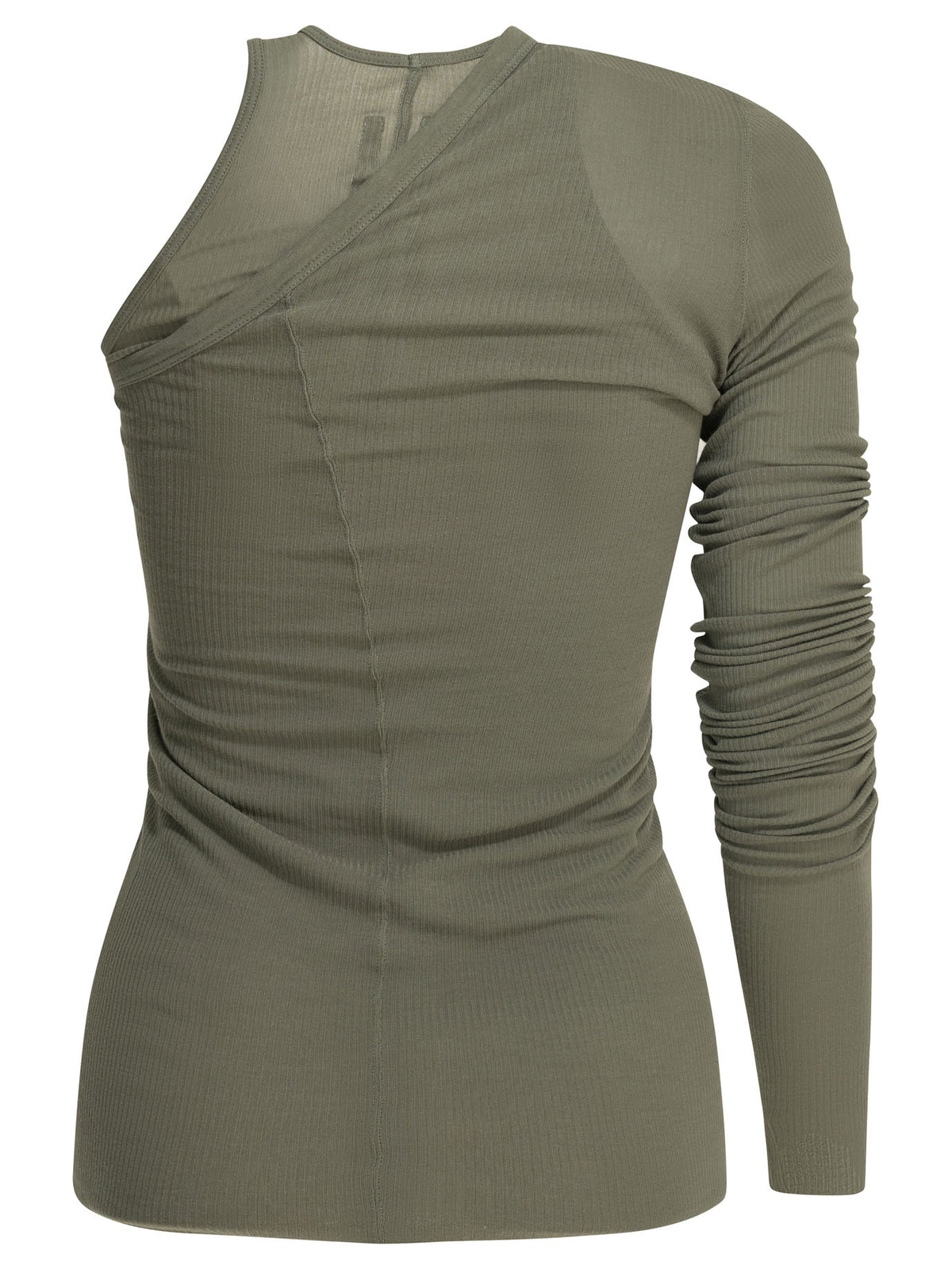 Rick Owens "Banana" One-shoulder tank top - Green