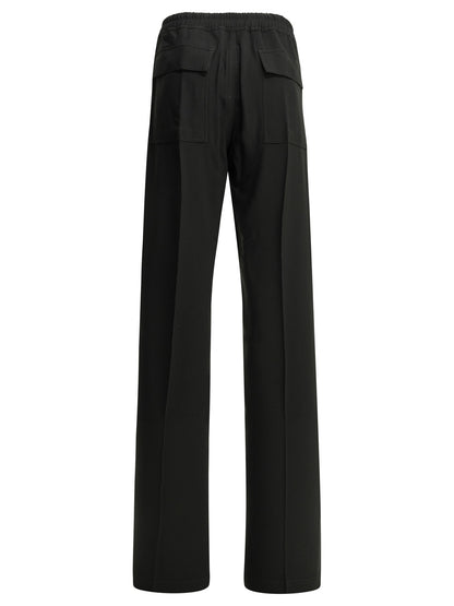 Rick Owens "Dietrich Drawstring" Parachute Pants - Black