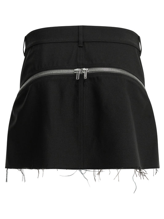 Rick Owens "Bolan Banana" Miniskirt - Black