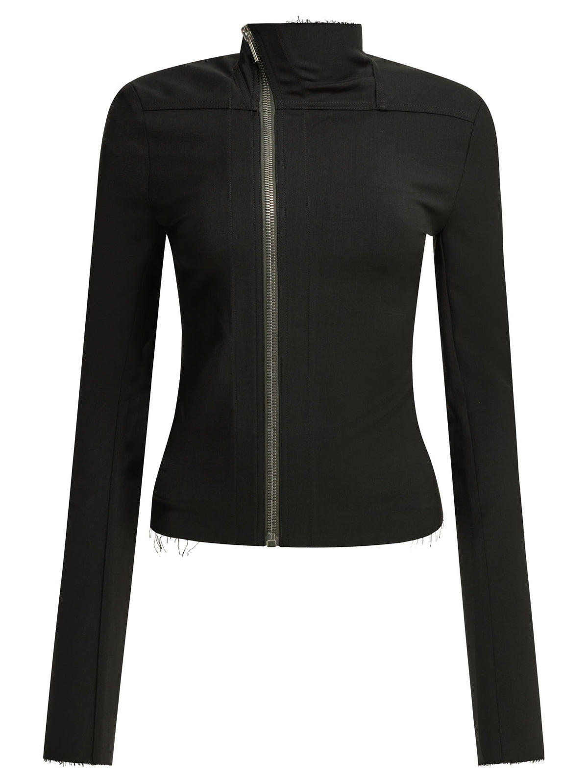 Rick Owens "Gary" Zipper Sweatshirt - Black
