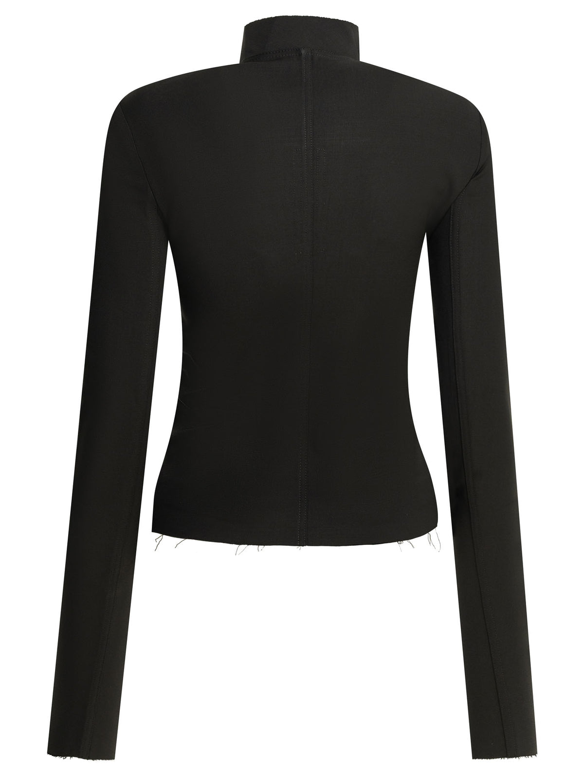 Rick Owens "Gary" Zipper Sweatshirt - Black