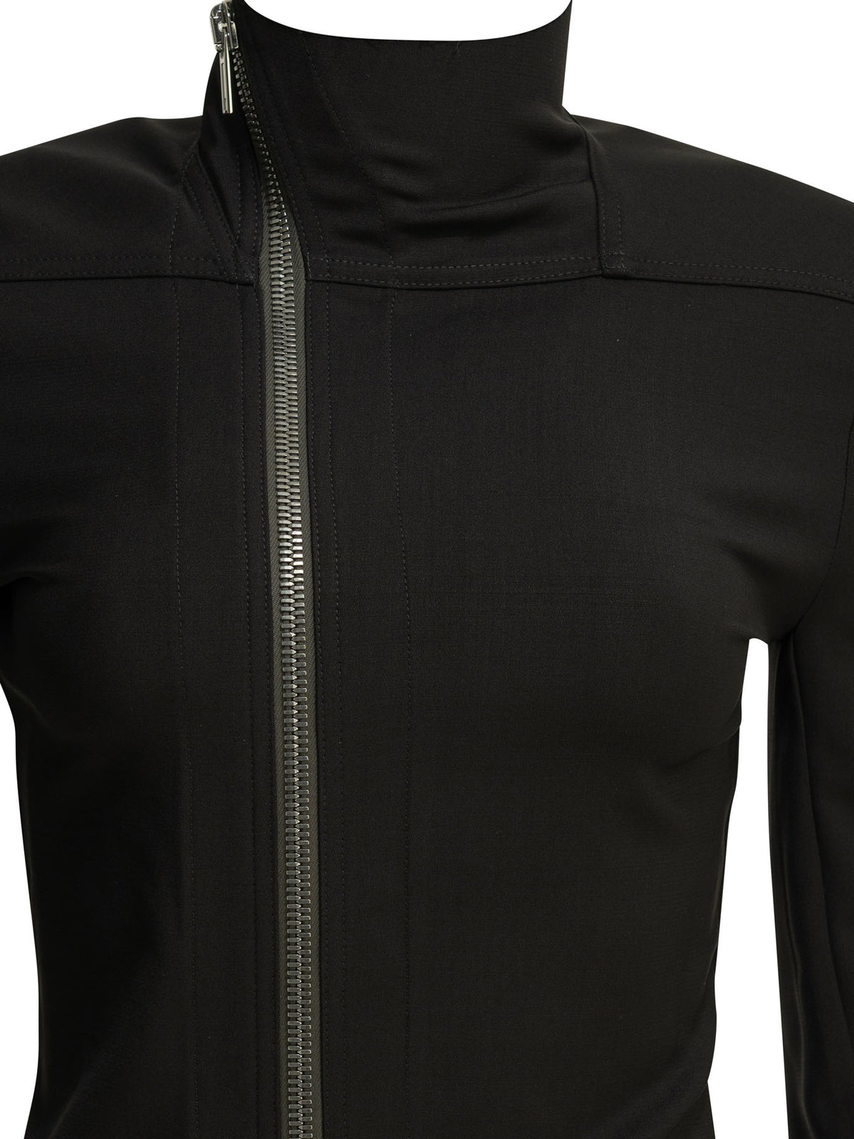 Rick Owens "Gary" Zipper Sweatshirt - Black