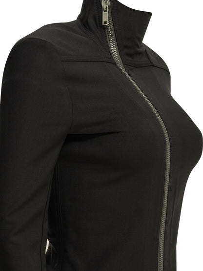 Rick Owens "Gary" Zipper Sweatshirt - Black