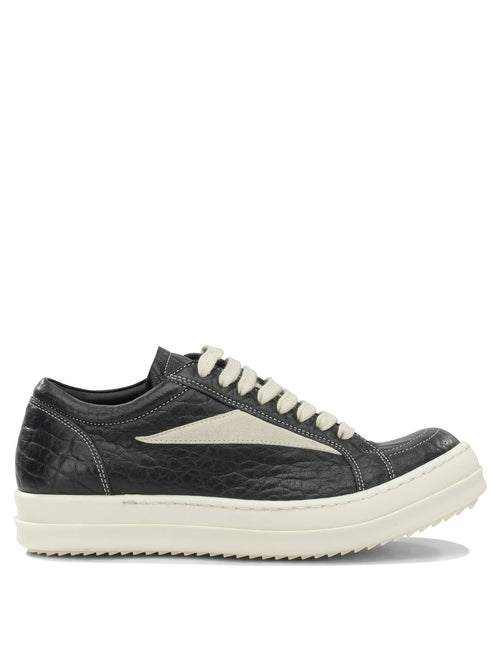 Rick Owens "Vintage Sneaks" Low-Top Sneakers - Black
