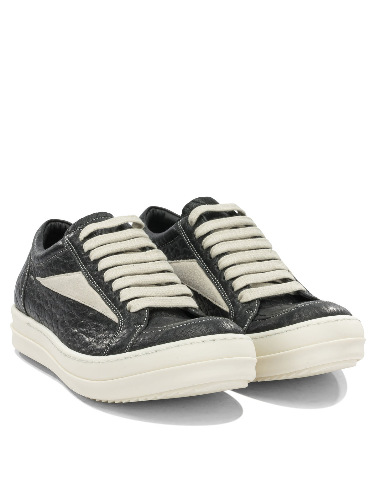 Rick Owens "Vintage Sneaks" Low-Top Sneakers - Black