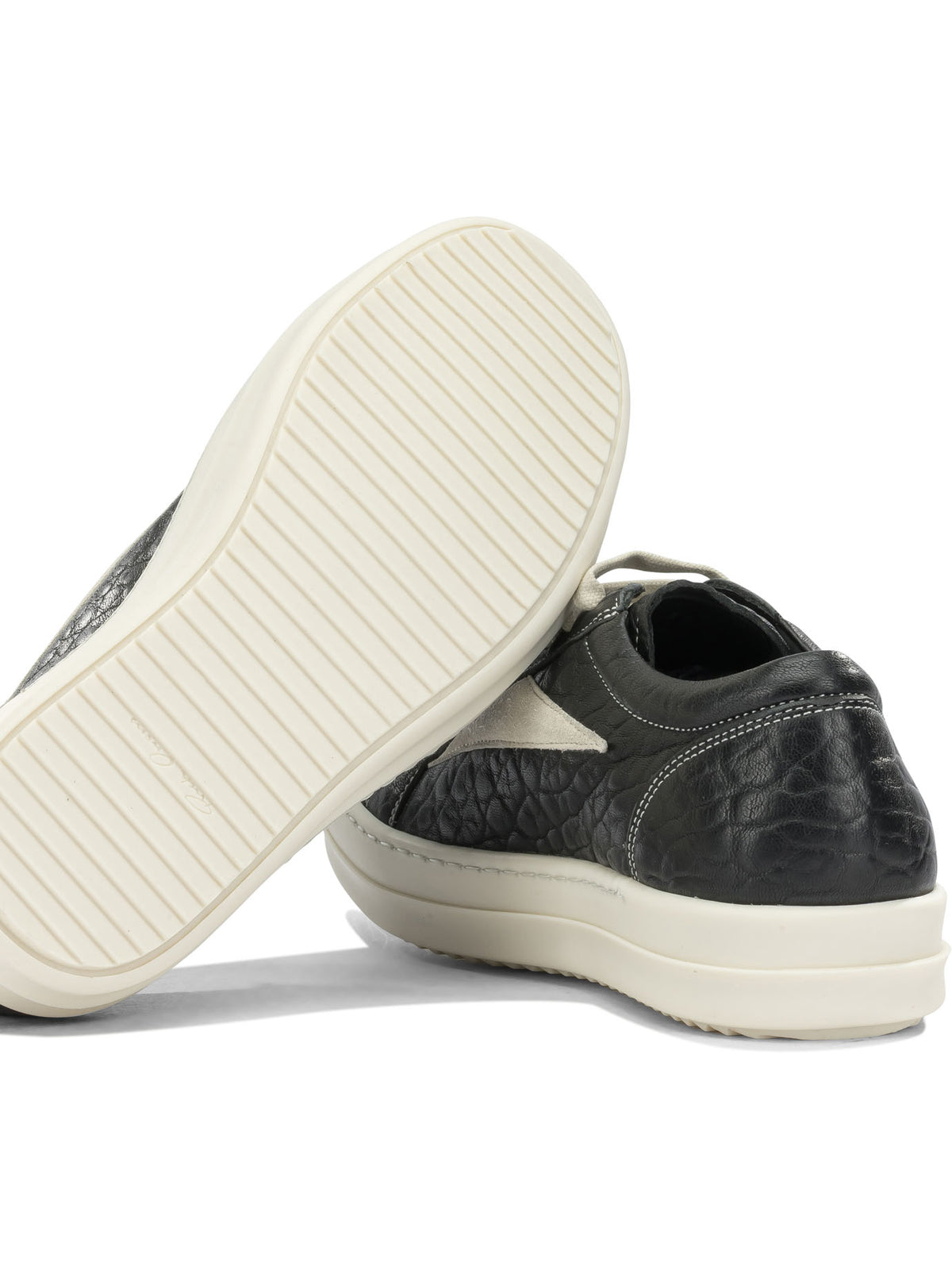 Rick Owens "Vintage Sneaks" Low-Top Sneakers - Black