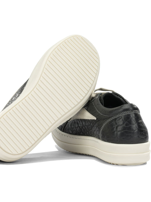 Rick Owens "Vintage Sneaks" Low-Top Sneakers - Black