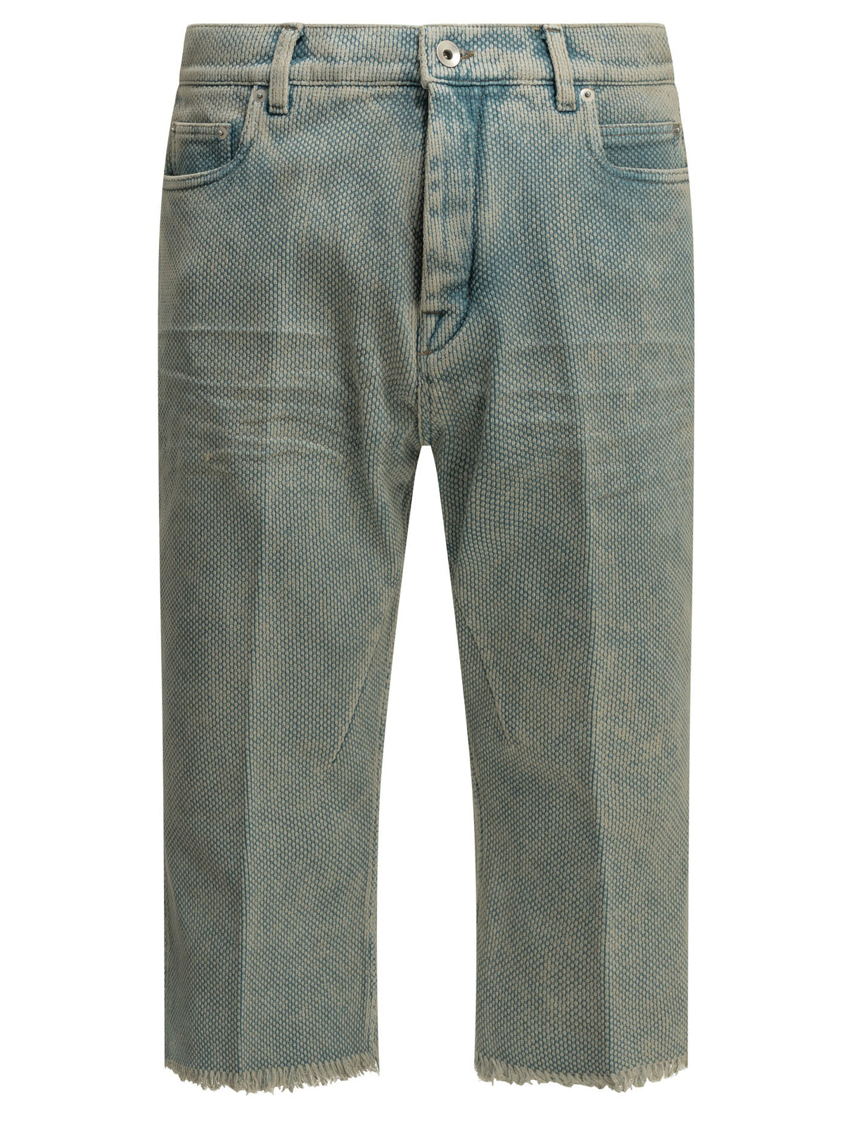 Rick Owens "Bolan" Denim Shorts - Light Blue