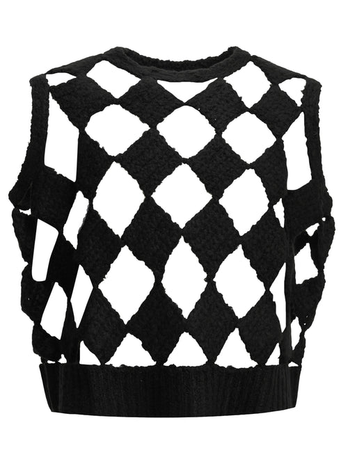 Rick Owens "Sarutanya" Vest - Black