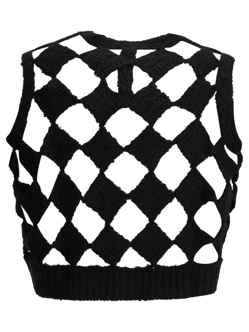 Rick Owens "Sarutanya" Vest - Black