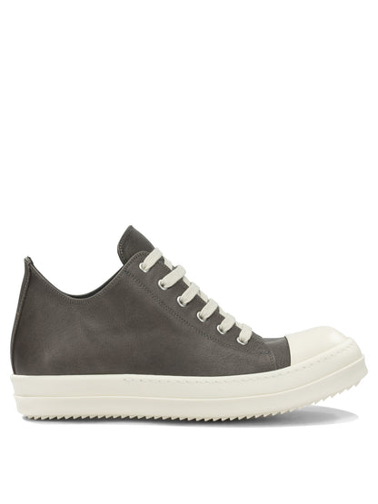 Rick Owens "Low Sneaks" Low-Top Sneakers - Brown