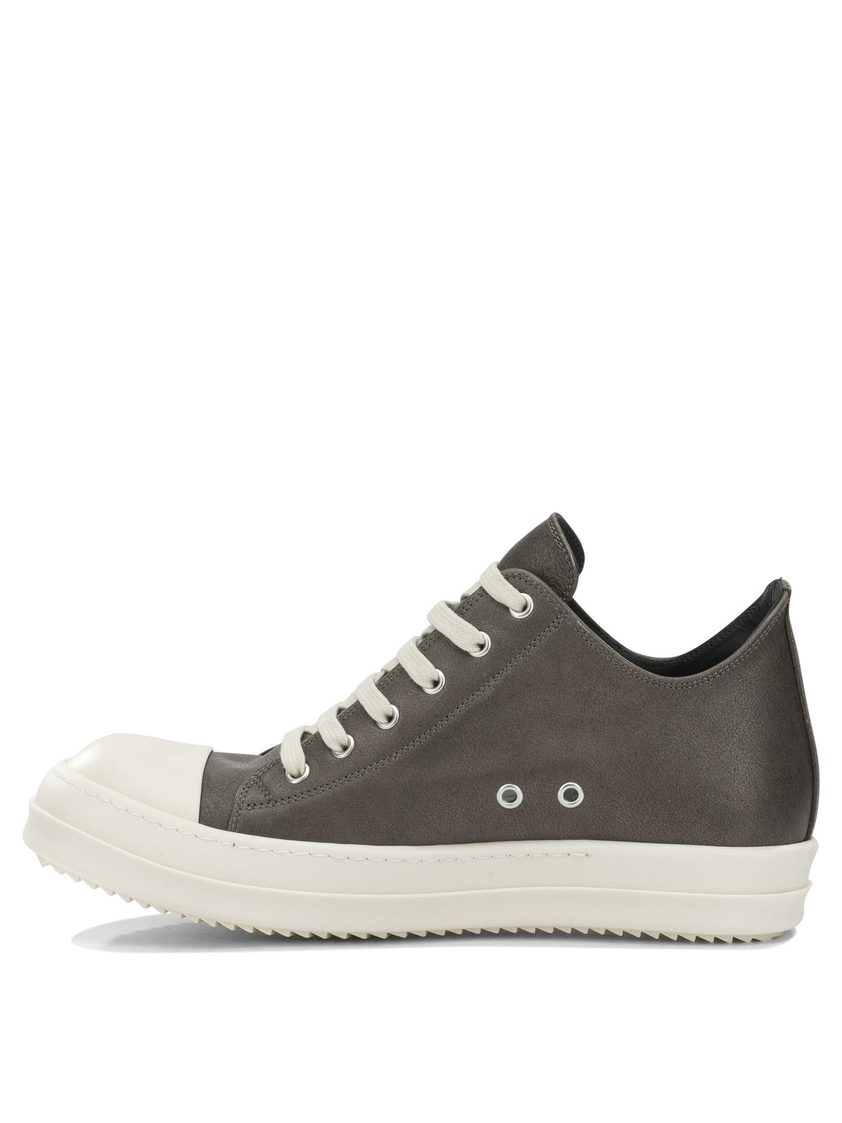 Rick Owens "Low Sneaks" Low-Top Sneakers - Brown