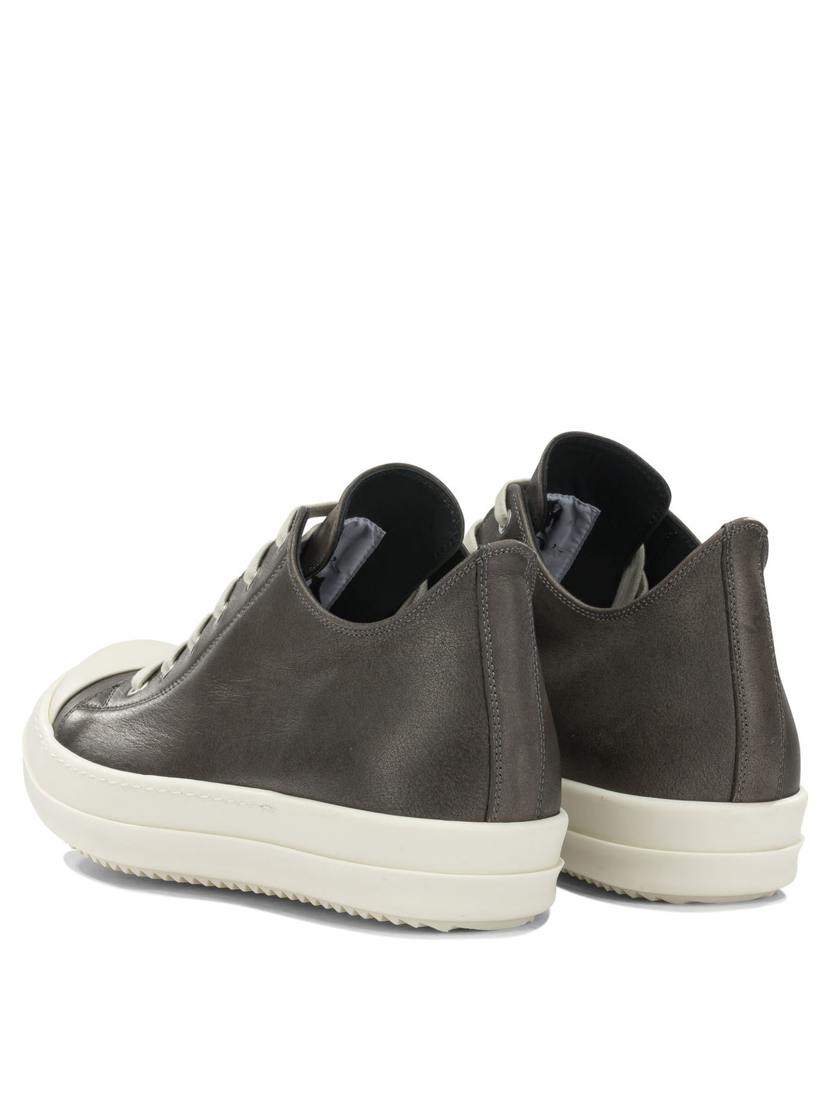 Rick Owens "Low Sneaks" Low-Top Sneakers - Brown