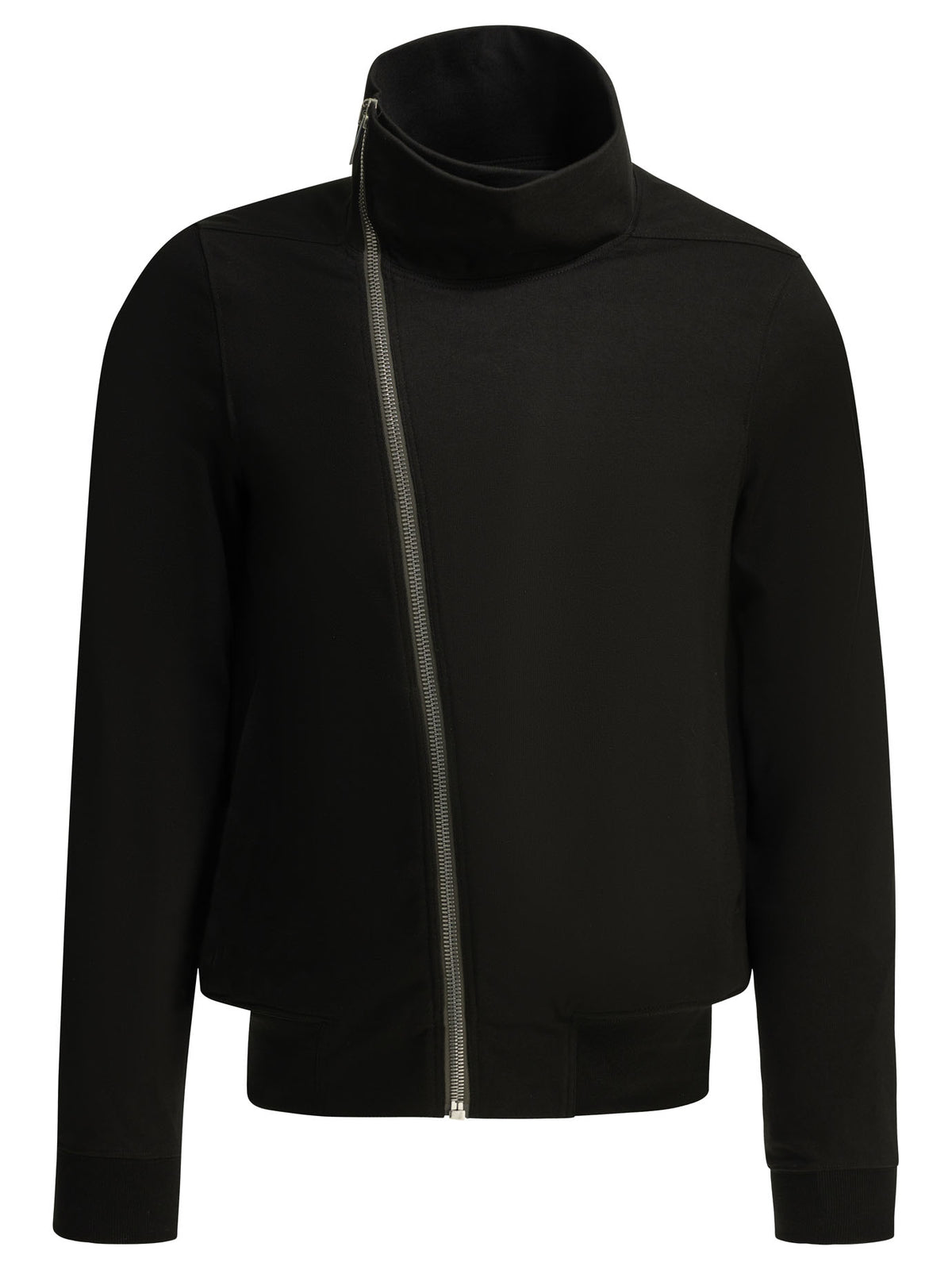 Rick Owens "Bauhaus" zippered sweatshirt - Black