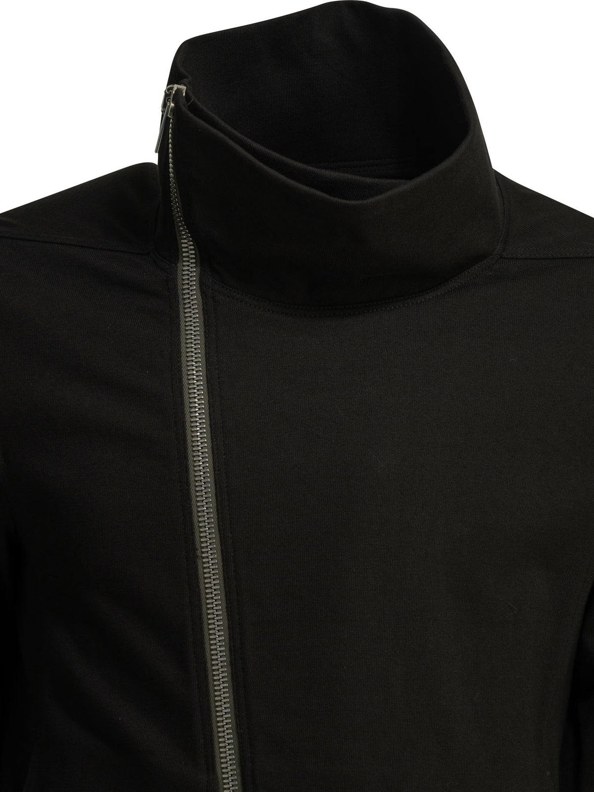 Rick Owens "Bauhaus" zippered sweatshirt - Black