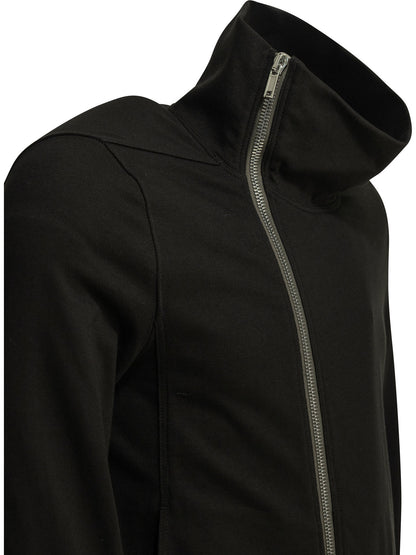 Rick Owens "Bauhaus" zippered sweatshirt - Black