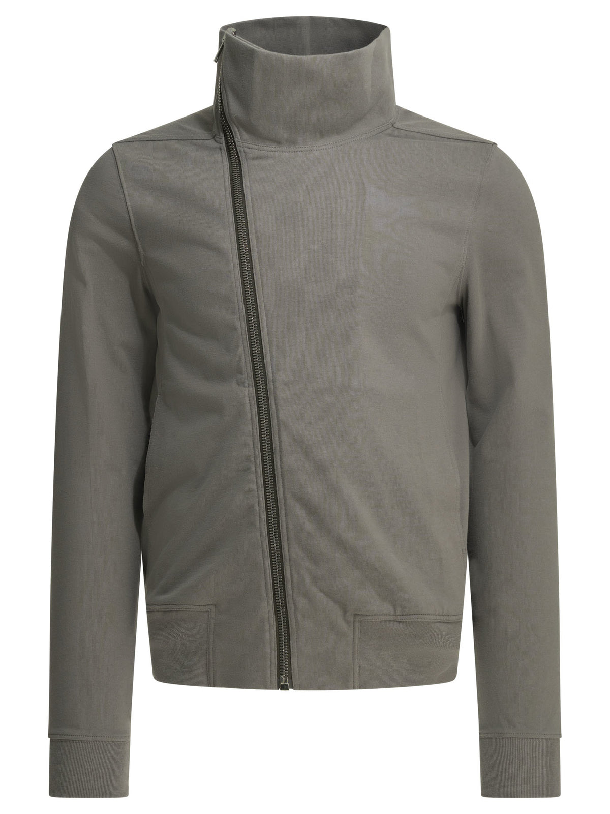 Rick Owens "Bauhaus" zippered sweatshirt - Grey